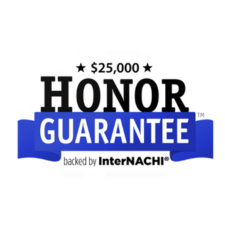 InterNACHI $25,000 Honor Guarantee badge